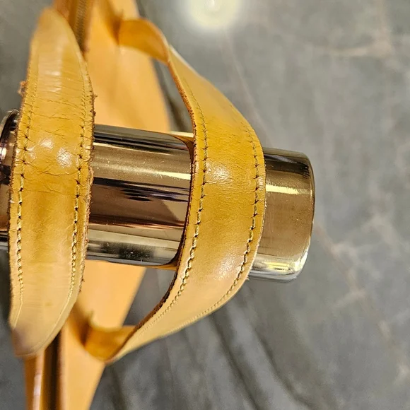 Louis Vuitton Saint-Jacques GM Yellow Epi Leather Tote Bag Vintage- Rare - Picture 6 of 16